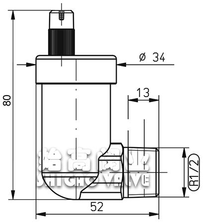 散熱器排氣閥尺寸