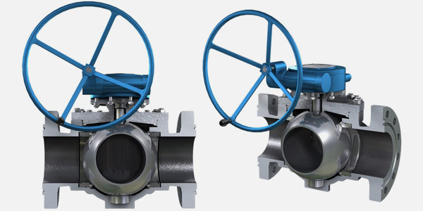 固定式球閥結構