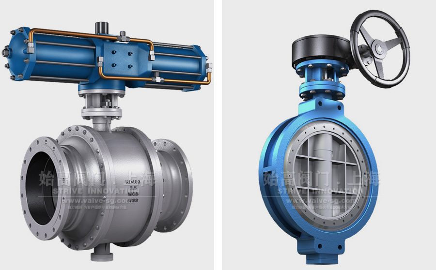 球閥和蝶閥之間的區(qū)別