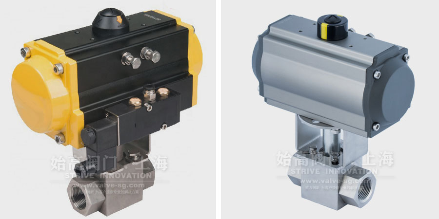KHB氣動高壓球閥