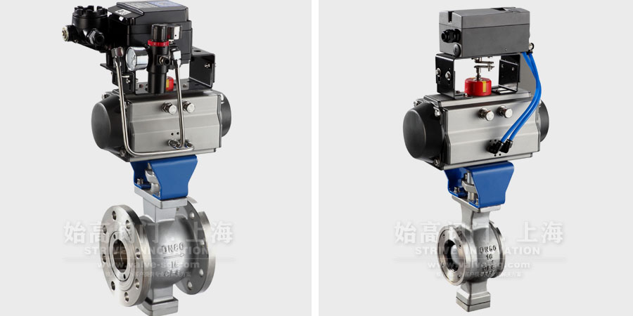 氣動(dòng)V型球閥