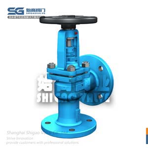 德標角式波紋管截止閥圖2