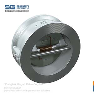 對夾雙瓣旋啟式止回閥圖4