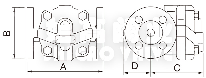 FT14�ܗU����ʽ��ˮ�y�ߴ�D