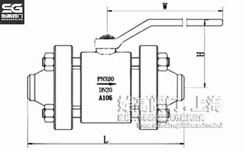 Q61N高壓對(duì)焊球閥尺寸 Q61N高壓對(duì)焊球閥尺寸